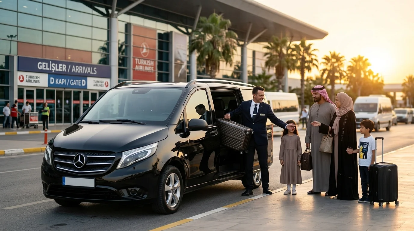 Antalya Airport Transfer Guide 2026 - Getting to Hotels for Gulf Visitors