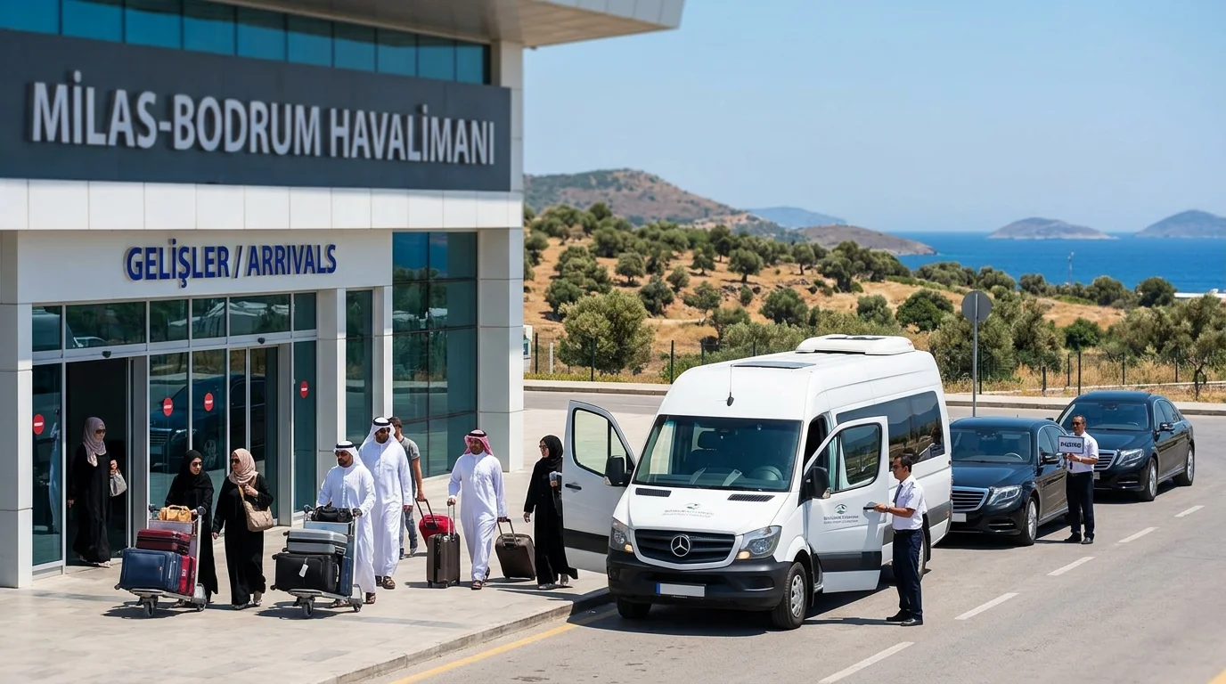Bodrum Airport (BJV) Transfer Guide 2026 - Getting to Resorts for Gulf Families