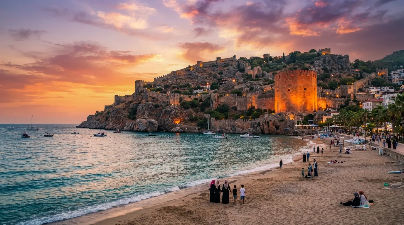 Complete Alanya Travel Guide 2026 - Mediterranean's Tourism Paradise for Gulf Visitors