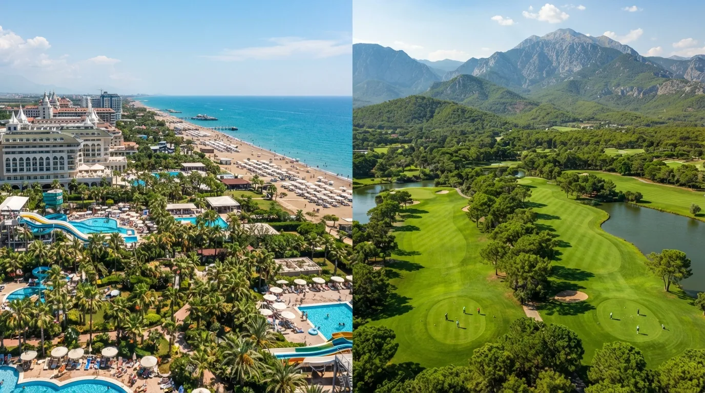 Antalya Region Guide 2026 - Lara, Belek, Konyaalti, Side, Alanya