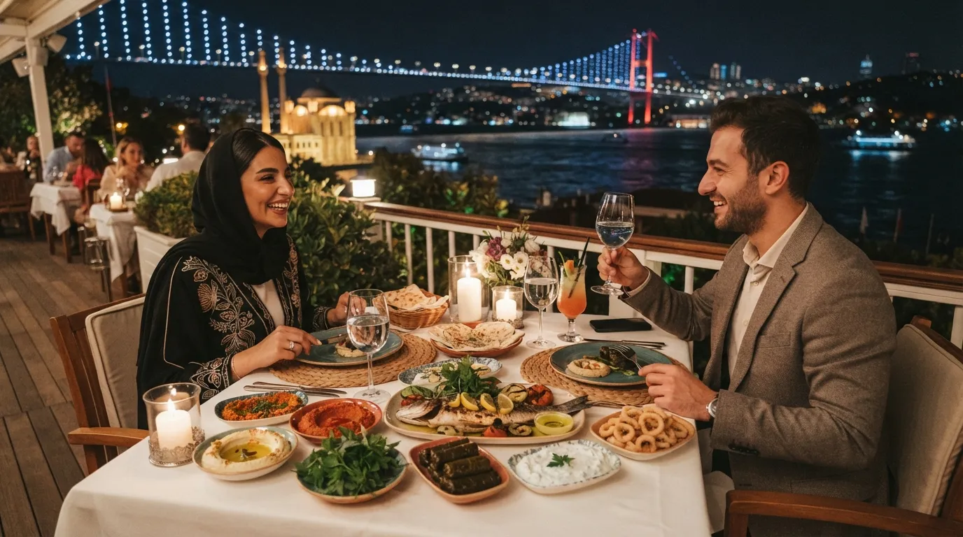Istanbul Dinner Guide 2026 - Best Restaurants for Gulf Families