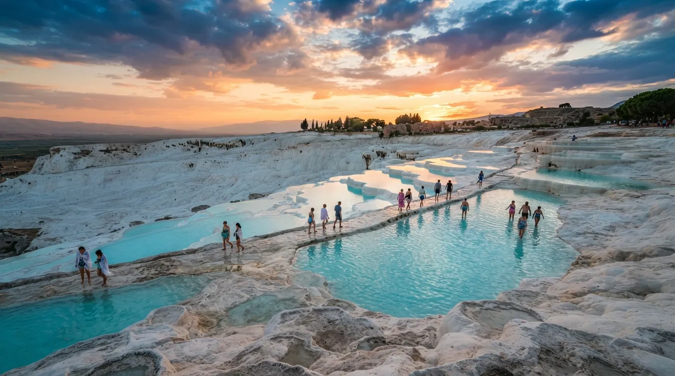 Complete Pamukkale Travel Guide 2026 - White Terraces and Hierapolis for Gulf Visitors