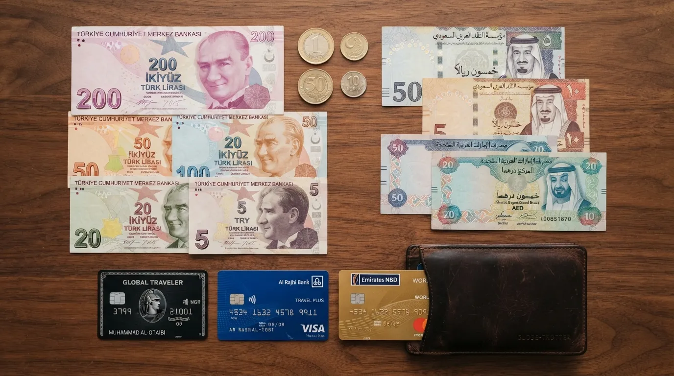 Turkey Money Guide 2026 - Lira, Cards and Currency Exchange for Gulf Visitors
