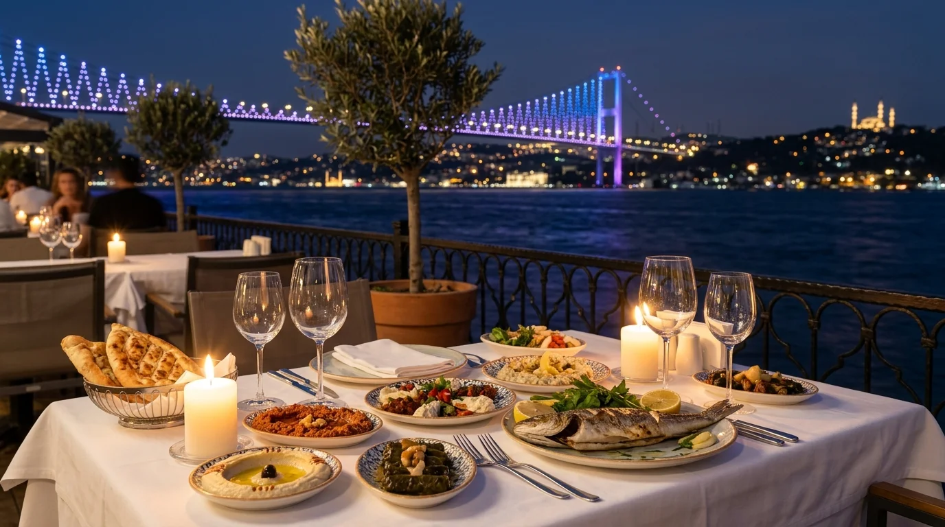 Istanbul Dinner Guide 2026 - Best Restaurants for Gulf Families