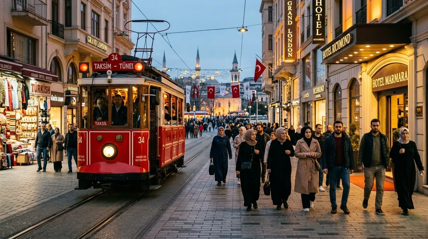Taksim Hotel Guide 2026: Areas, Prices, Tips