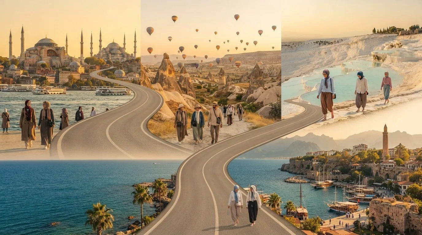 برنامج تركيا 5 أيام 2026: مساران مثاليان للعائلات الخليجية