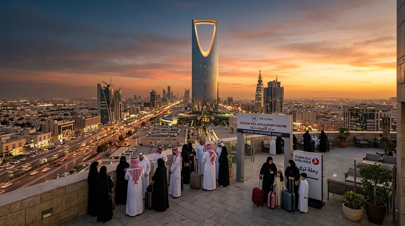 تأشيرة تركيا للسعوديين: الشروط وخطوات التقديم والرسوم (تحديث 2026)