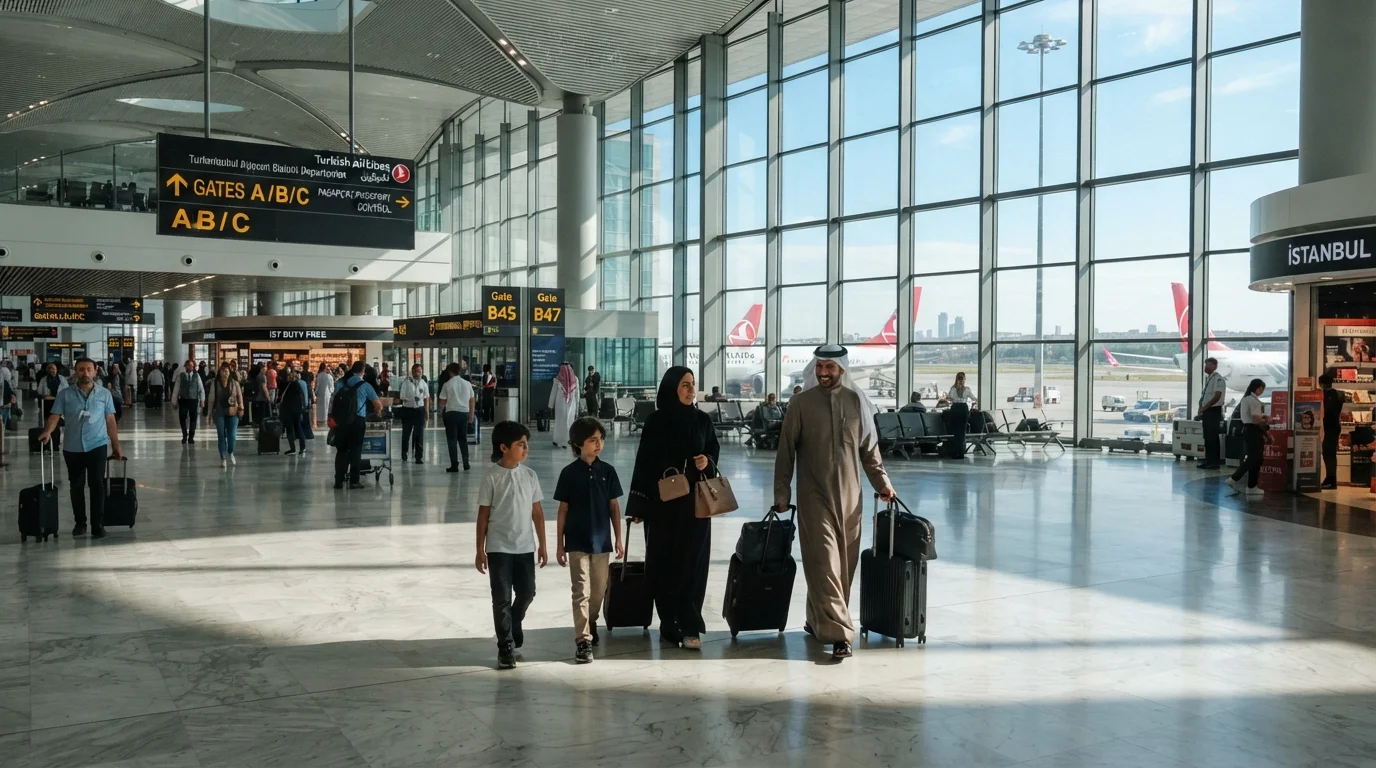 هل السفر إلى تركيا مفتوح الآن 2026 - للمواطنين الخليجيين