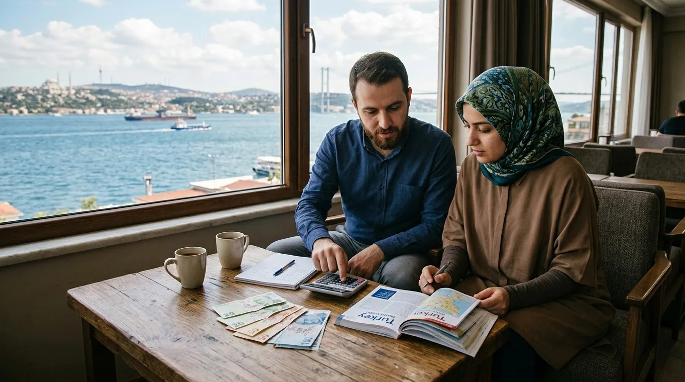 تكاليف السياحة في اين تقع تركيا 2026: الميزانية اليومية بالتفصيل